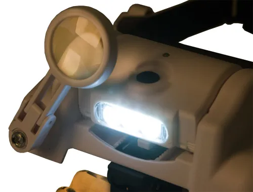 immagine di Lente d’ingrandimento frontale ricaricabile Levenhuk Zeno Vizor HR6,  8