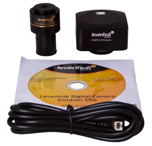 immagine di Microscopio trinoculare digitale Levenhuk D740T 5.1M,  18