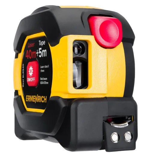 immagine di Misuratore laser con flessometro Ermenrich Reel SLR540,  6