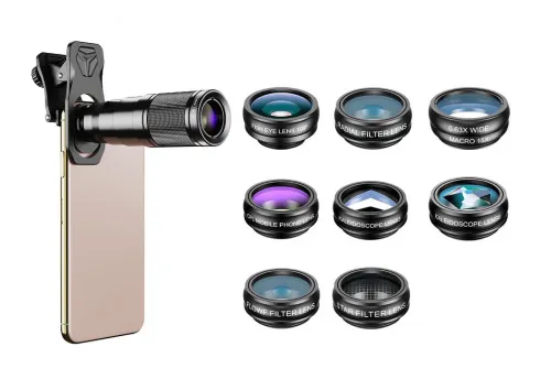 foto di Set di lenti per smartphone Levenhuk Kelvin SLS10,  2