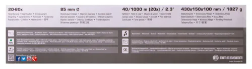 figura di Cannochiale Bresser Condor 20–60x85,  19
