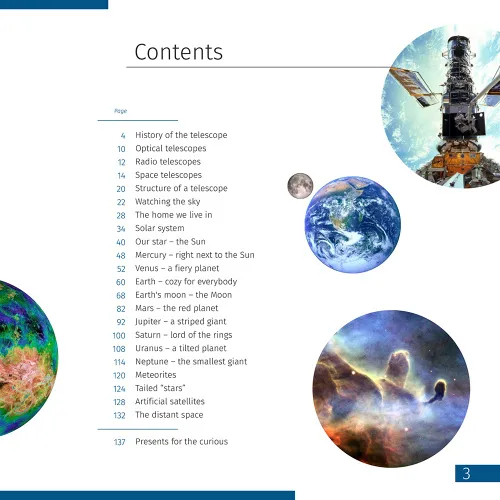 fotografia di Telescopio Levenhuk Discovery Sky Trip ST70 con libro,  6