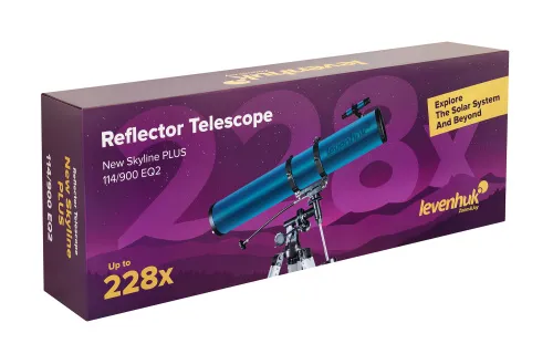 foto di Telescopio Levenhuk New Skyline PLUS 114/900 EQ2,  13