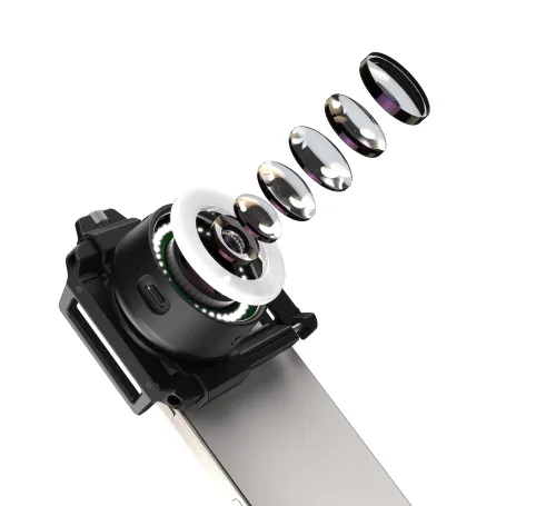 immagine di Microscopio LED per smartphone Levenhuk Kelvin TMC20,  4