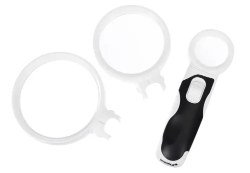 immagine di Lente d’ingrandimento bianca Levenhuk Zeno Multi ML15,  7