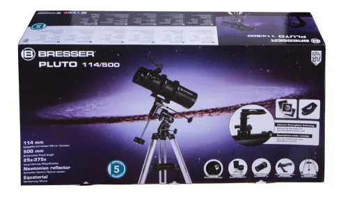fotografia di Telescopio Bresser Pluto 114/500 EQ,  9