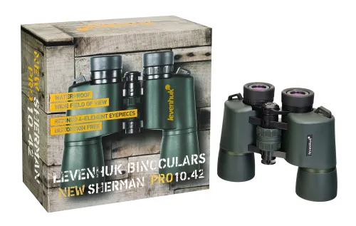 fotografia di Binocolo Levenhuk New Sherman PRO 10x42,  5