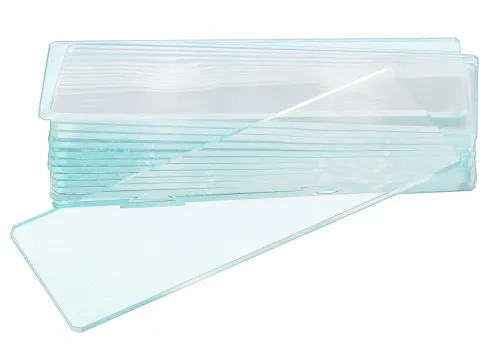 foto di Vetrini vuoti Levenhuk G50 2H a cavità doppia, 50 pz.,  4