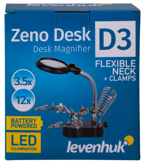 fotografia di Lente d’ingrandimento Levenhuk Zeno Desk D3,  2