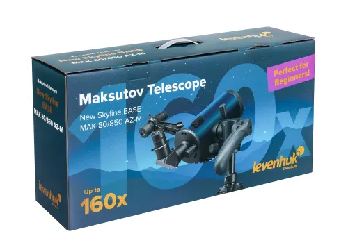 foto di Telescopio Levenhuk New Skyline BASE MAK 80/850 AZ-M ,  16