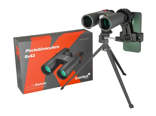 immagine di Fotobinocolo Levenhuk Kelvin Snap 8x42,  2