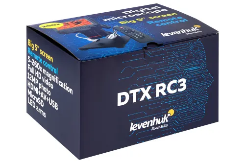 immagine di Microscopio con telecomando Levenhuk DTX RC3,  12