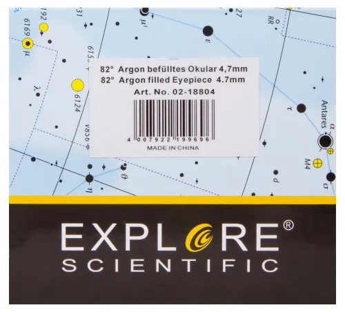 immagine di Oculare Explore Scientific LER 82° AR 4,7 mm 1,25",  12