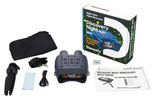 fotografia di Visore notturno binoculare digitale Levenhuk Discovery Night BL20 con treppiede,  2