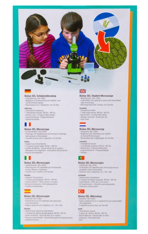 foto di Microscopio Bresser Junior Biolux SEL 40–1600x,  21