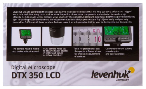figura di Microscopio Digitale Levenhuk DTX 350 LCD,  20