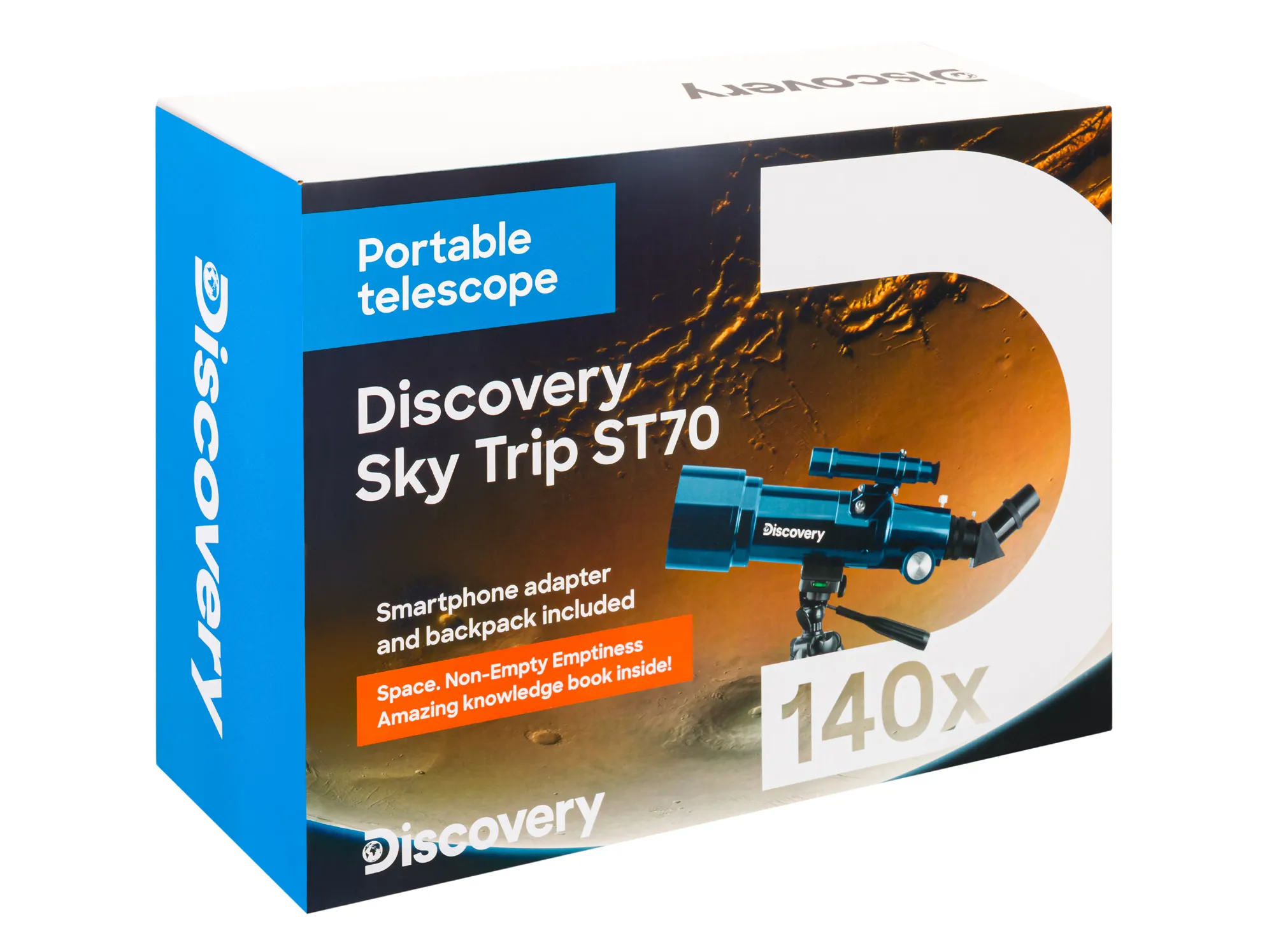 fotografia di Telescopio Levenhuk Discovery Sky Trip ST70 con libro,  16