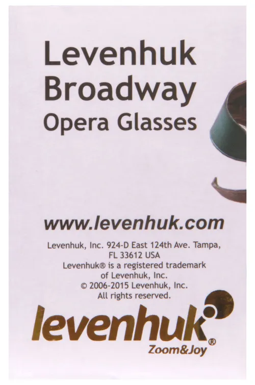 figura di Binocolo da teatro Levenhuk Broadway 325F (con luce LED e cordoncino da collo),  18