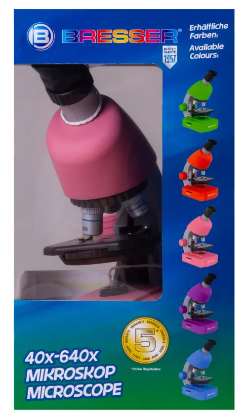 immagine di Microscopio Bresser Junior 40–640x,  15