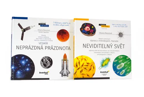 figura di Spazio. Microcosmo. Libro educativo in 2 volumi, copertina rigida,  2