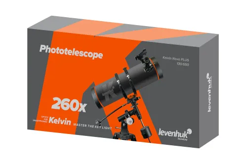 foto di Fototelescopio Levenhuk Kelvin Nova PLUS 130/650,  7