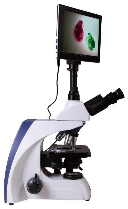 figura di Microscopio trinoculare digitale Levenhuk MED D30T LCD,  5