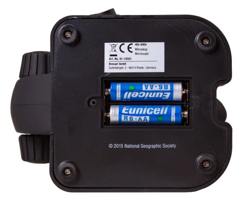figura di Microscopio Bresser National Geographic 40–640x  con adattatore per fotocamera,  6
