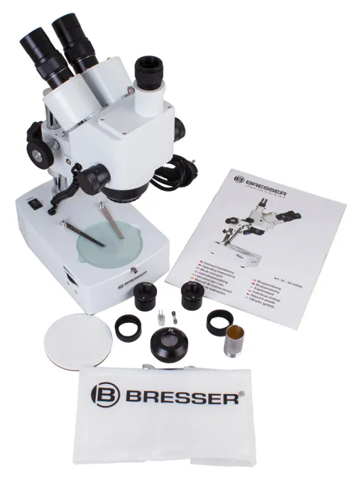 fotografia di Microscopio Bresser Advance ICD 10–160x,  14