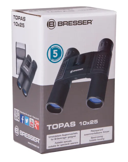 foto di Binocolo Bresser Topas 10x25,  8