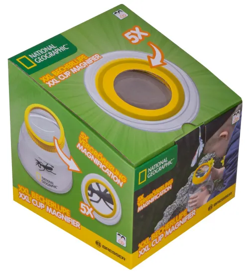 figura di Bresser National Geographic Lente XXL 5X,  9