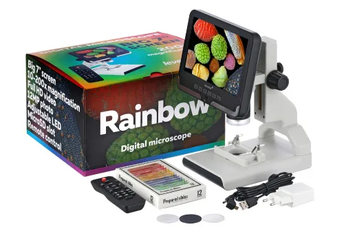 immagine di Microscopio digitale Levenhuk Rainbow DM700 LCD,  2