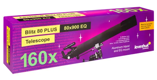 fotografia di Telescopio Levenhuk Blitz 80 PLUS,  12