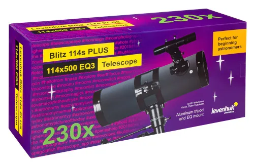 immagine di Telescopio Levenhuk Blitz 114s PLUS,  12