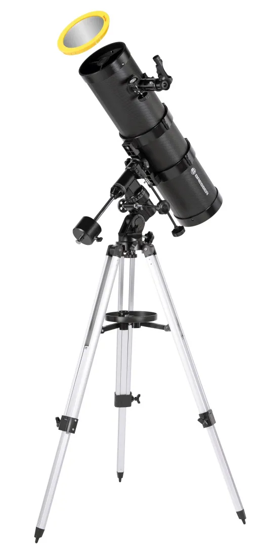 foto di Telescopio riflettore newtoniano Bresser Spica 130/1000 EQ3 con set di filtri,  7