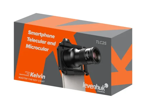 immagine di Teleculare e microculare per smartphone Levenhuk Kelvin TLC25,  12