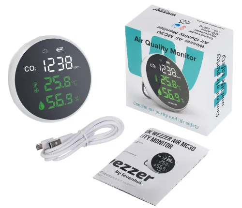 foto di Misuratore della qualità dell’aria Levenhuk Wezzer Air MC30,  2