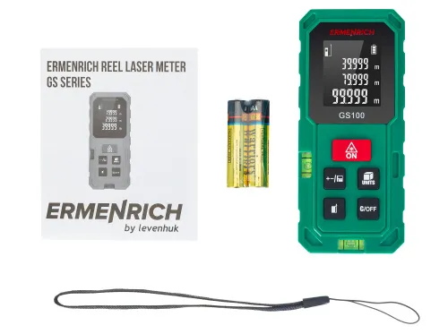 immagine di Misuratore laser Ermenrich Reel PLUS GS100,  2