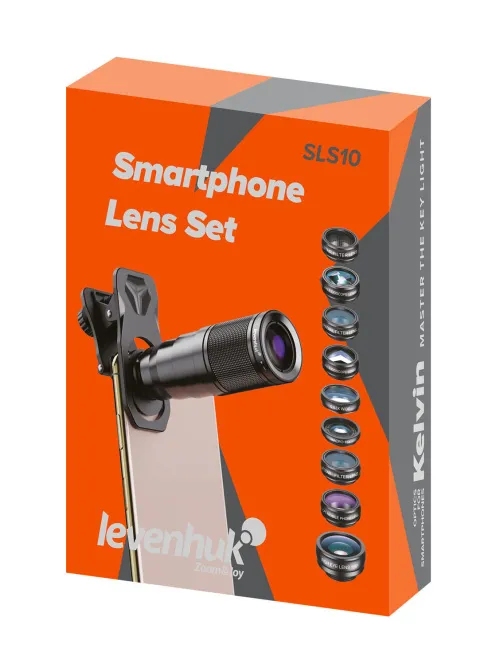 foto di Set di lenti per smartphone Levenhuk Kelvin SLS10,  8