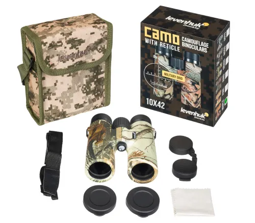 foto di Binocolo con reticolo Levenhuk Camo 10x42,  5