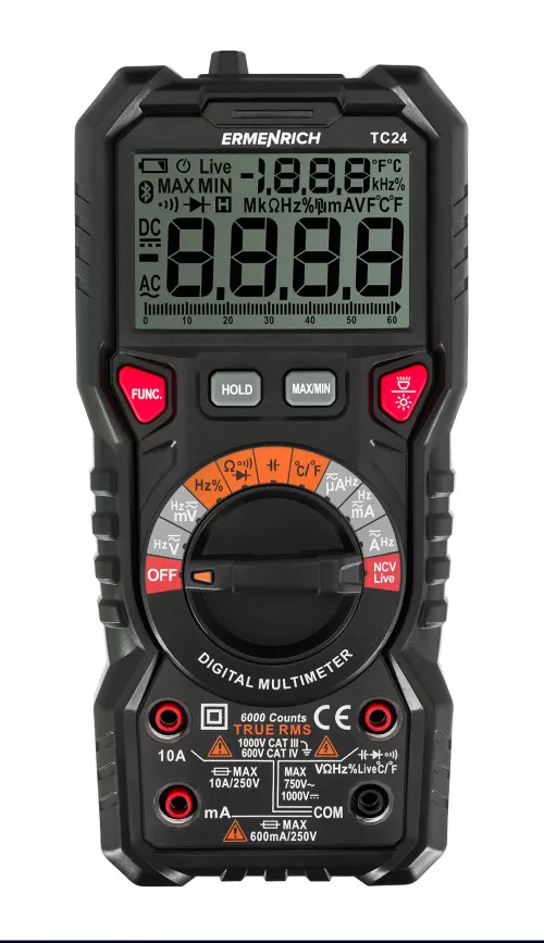 figura di Multimetro digitale Ermenrich Zing TC24,  2