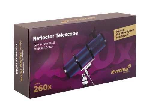 fotografia di Telescopio Levenhuk New Skyline PLUS 130/650 AZ-EQA,  14