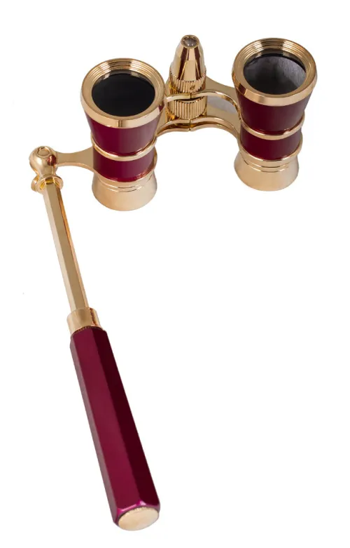 figura di Binocolo da teatro Levenhuk Broadway 325N (lorgnette con luce LED),  2