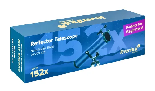 figura di Telescopio Levenhuk New Skyline BASE 76/700 AZ1,  13