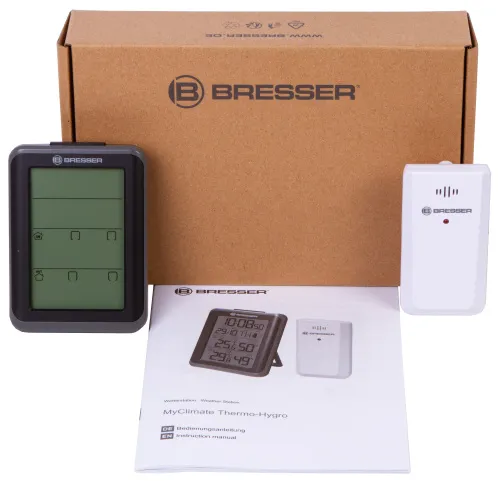figura di Orologio termoigrometro Bresser MyClimate, bianco,  4