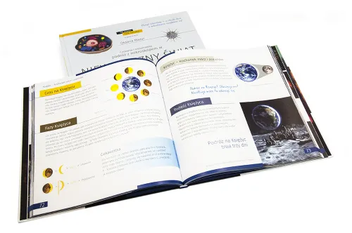 figura di Spazio. Microcosmo. Libro educativo in 2 volumi, copertina rigida,  3