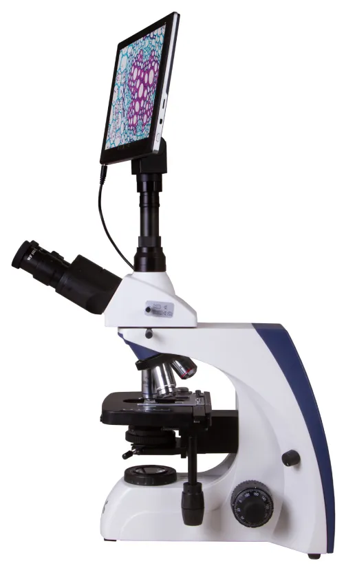 fotografia di Microscopio trinoculare digitale Levenhuk MED D35T LCD,  9