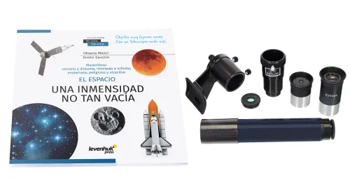 figura di Telescopio Levenhuk Discovery Spark 114 EQ con libro,  3