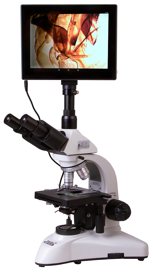 foto di Microscopio trinoculare digitale Levenhuk MED D20T LCD
