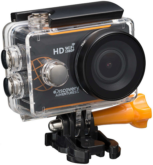 figura di Bresser Discovery Adventures Expedition Full HD 140° Wi-Fi Action Camera