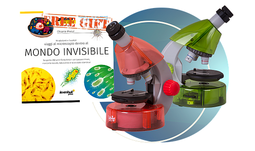 Offerta speciale sui microscopi Levenhuk LabZZ M101
